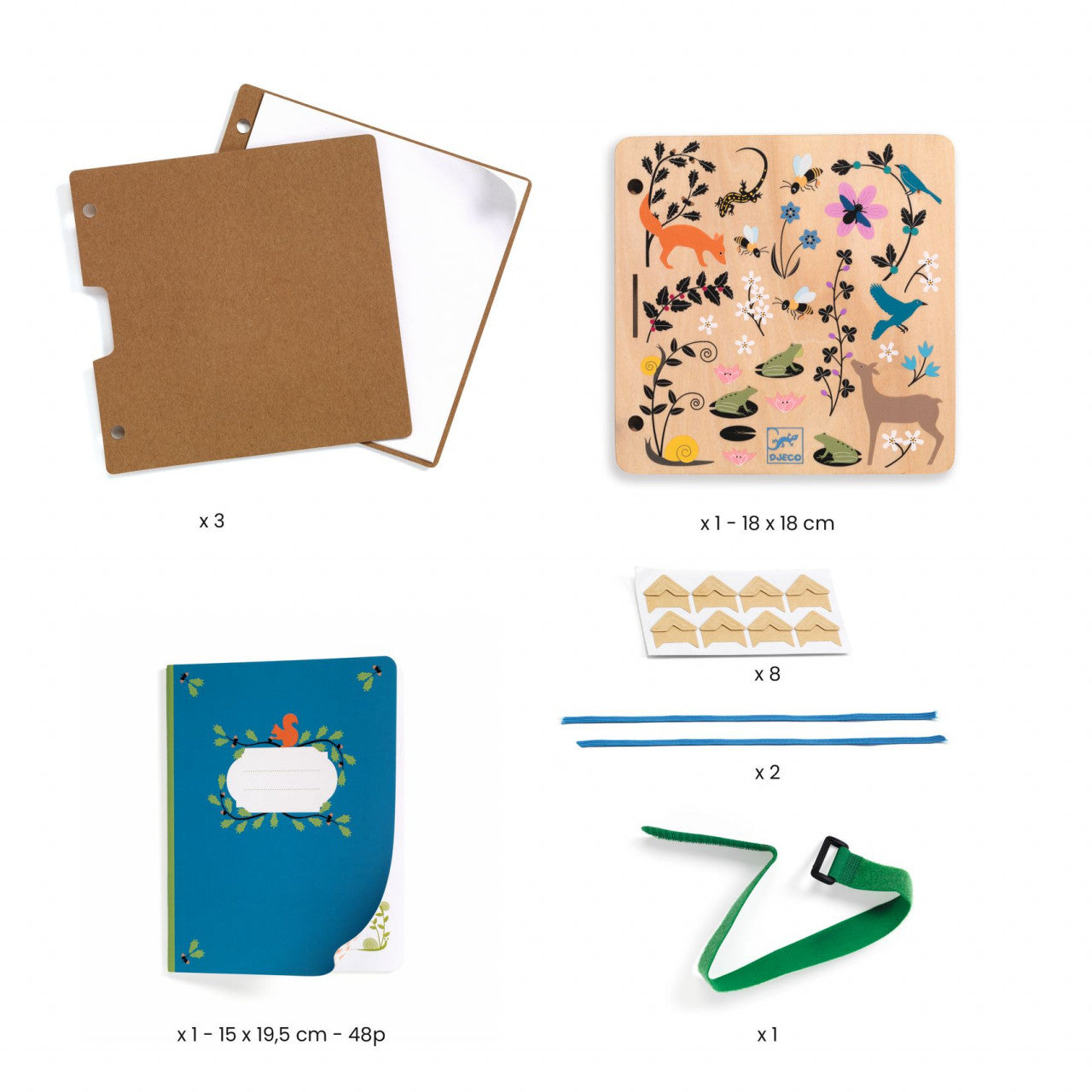 Joc creativ DIY Botanist în devenire, Djeco