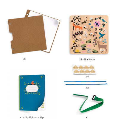 Joc creativ DIY Botanist în devenire, Djeco