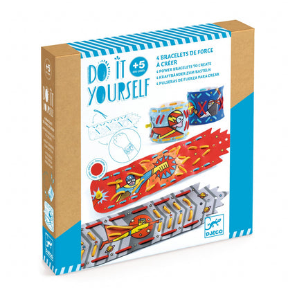 Joc creativ DIY Bratari cu superputeri, Djeco
