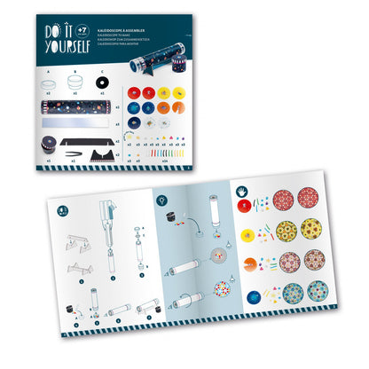 Joc creativ DIY Caleidoscop Imersiune în spațiu, Djeco