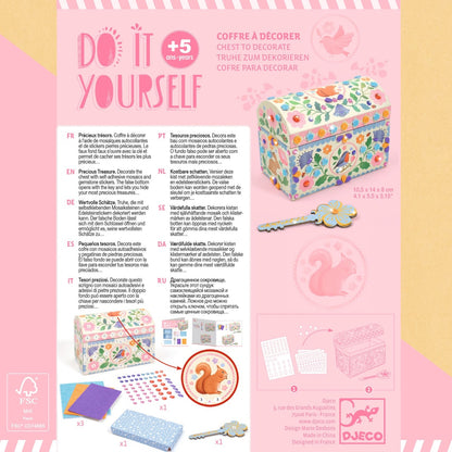 Joc creativ DIY Cufar fermecat, Djeco