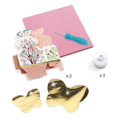 Joc creativ DIY felinar Lumini si umbre, Djeco