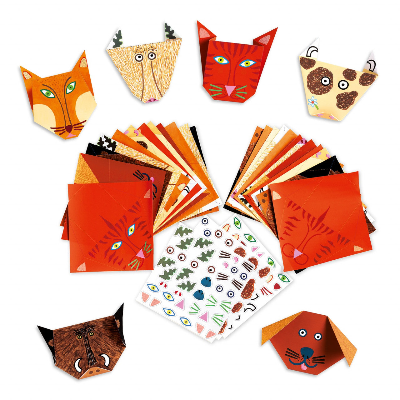 Joc creativ initiere origami Animale, Djeco