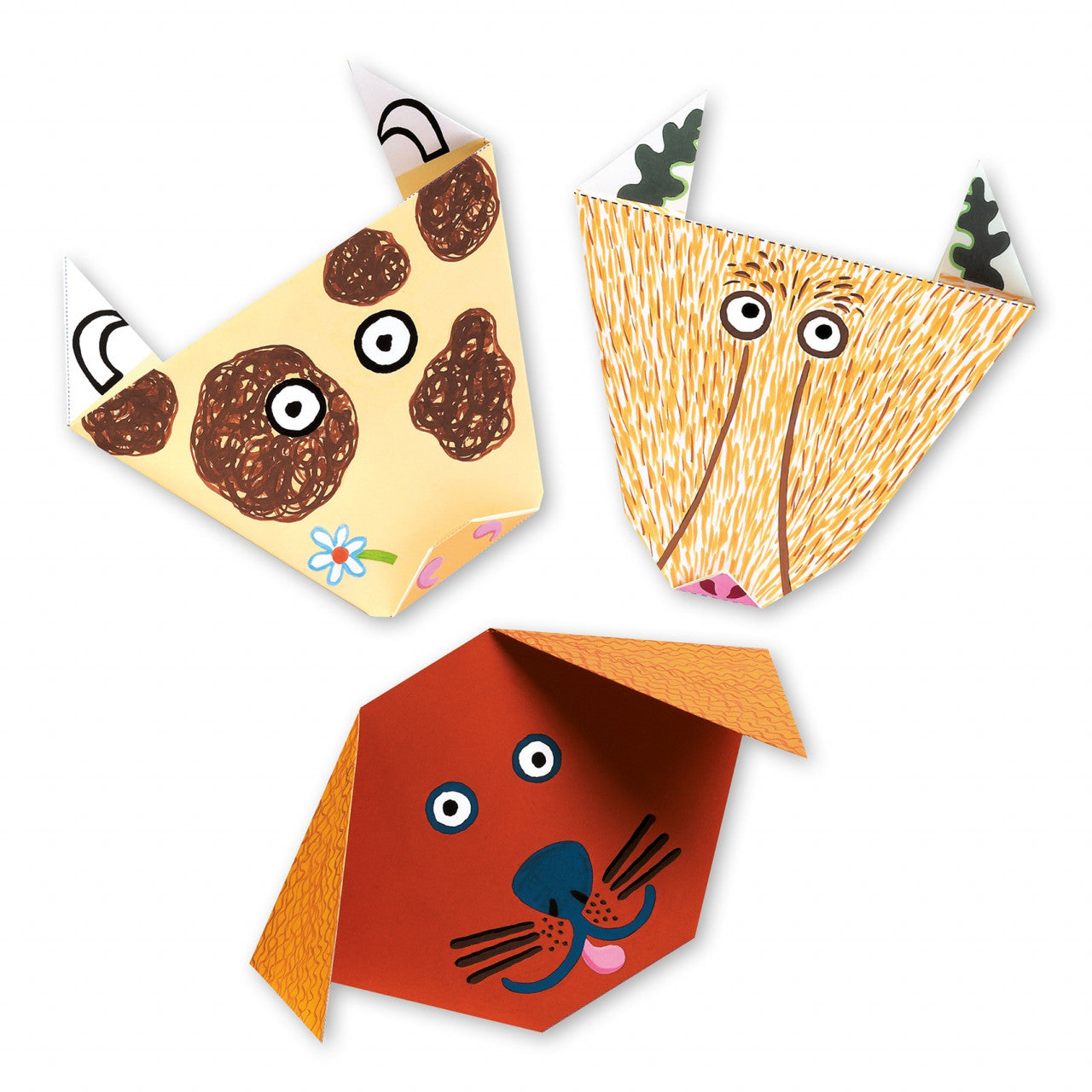Joc creativ initiere origami Animale, Djeco