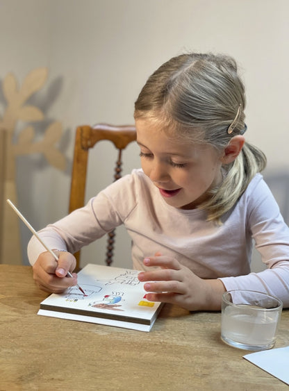 Joc creativ Magneti de colorat cu acuarela, Egmont Toys