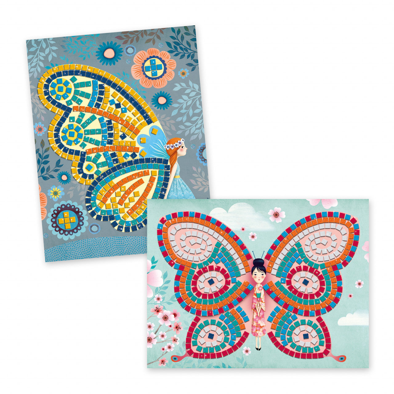 Joc creativ mozaic Fluturi, Djeco