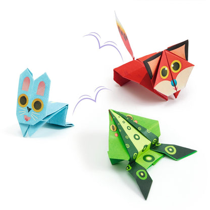 Joc creativ origami Animale saltarete, Djeco