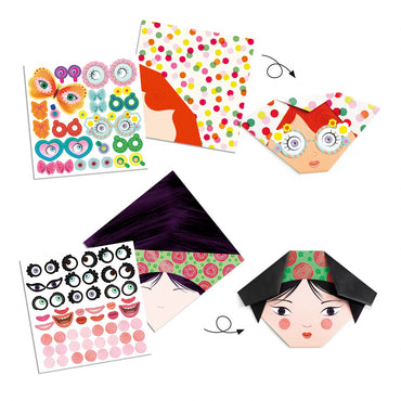 Joc creativ origami Personaje, Djeco