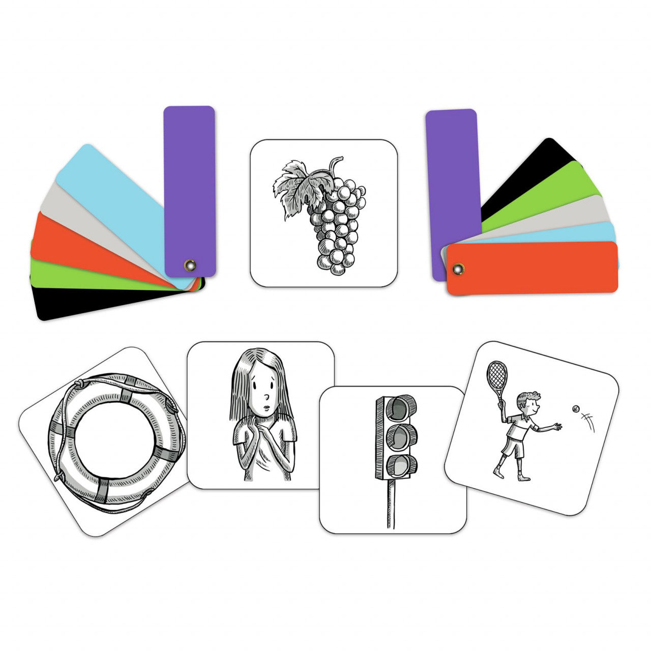 Joc de carti Color connect, Djeco