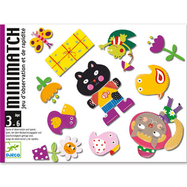 Joc de carti Mini match, Djeco