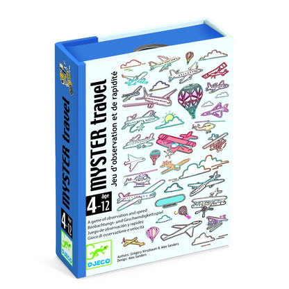 Joc de carti Myster travel, Djeco