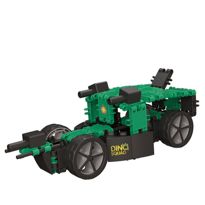 Joc de construit Clics Lumea dinozaurilor 6 in 1, Clicstoys