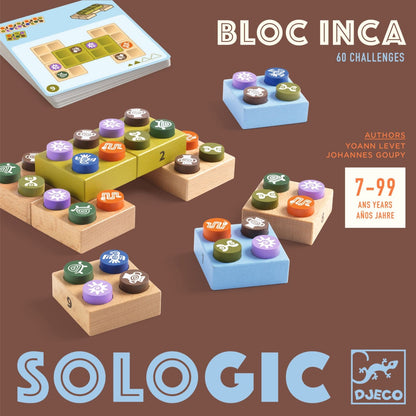Joc de logica Bloc Inca, Djeco