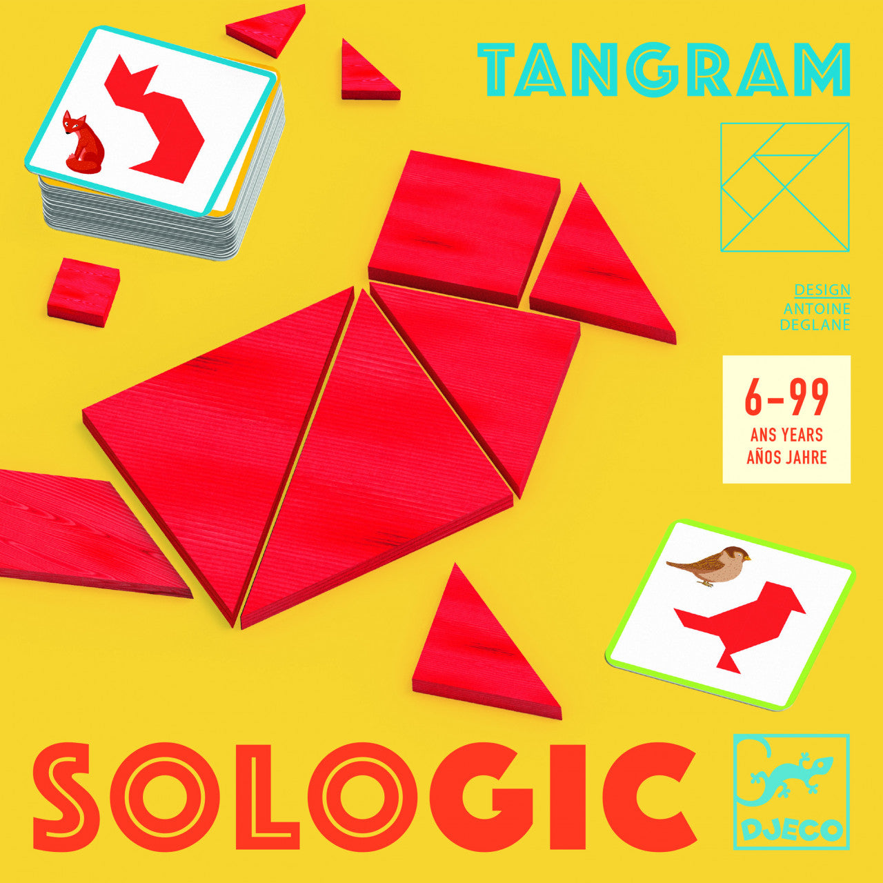 Joc de logica Tangram, Djeco