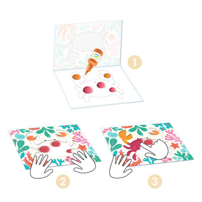 Joc de pictat pentru cei mici Frumos si simplu, Djeco