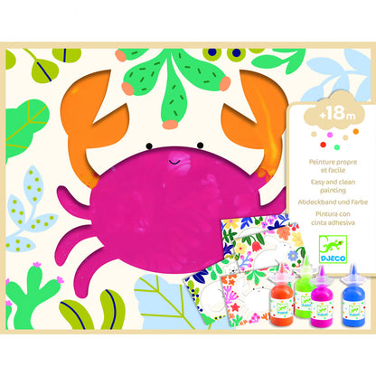 Joc de pictat pentru cei mici Frumos si simplu, Djeco