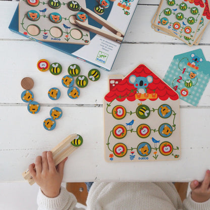 Joc educativ Pinstou, Djeco