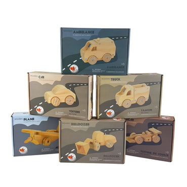 Joc educativ si creativ de asamblat si pictat Avion, Egmont Toys