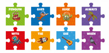 Joc educativ Smarty Puzzle- Star Words