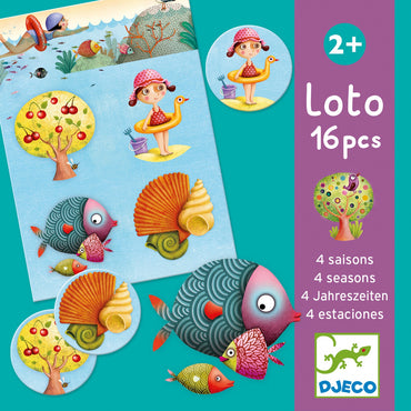 Joc Loto cu anotimpuri, Djeco
