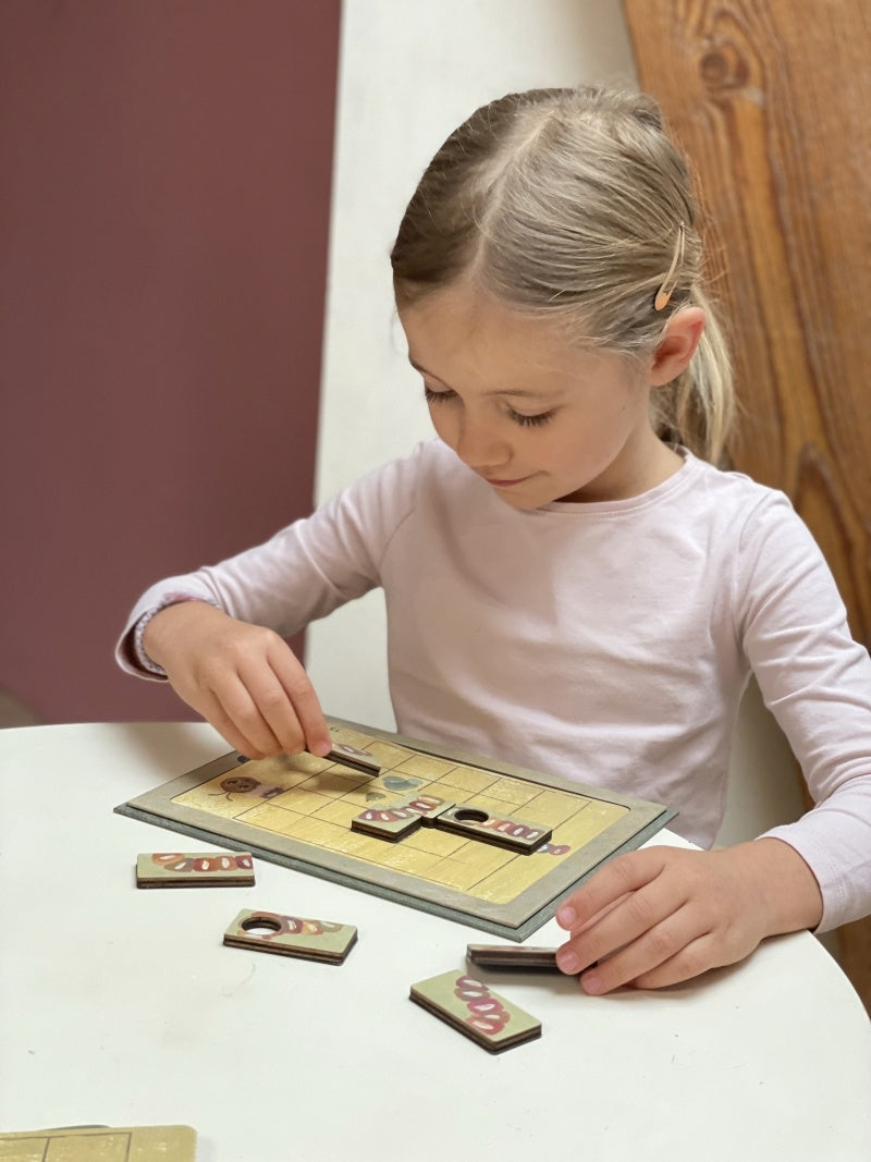 Joc magnetic Caterpillar, Egmont Toys