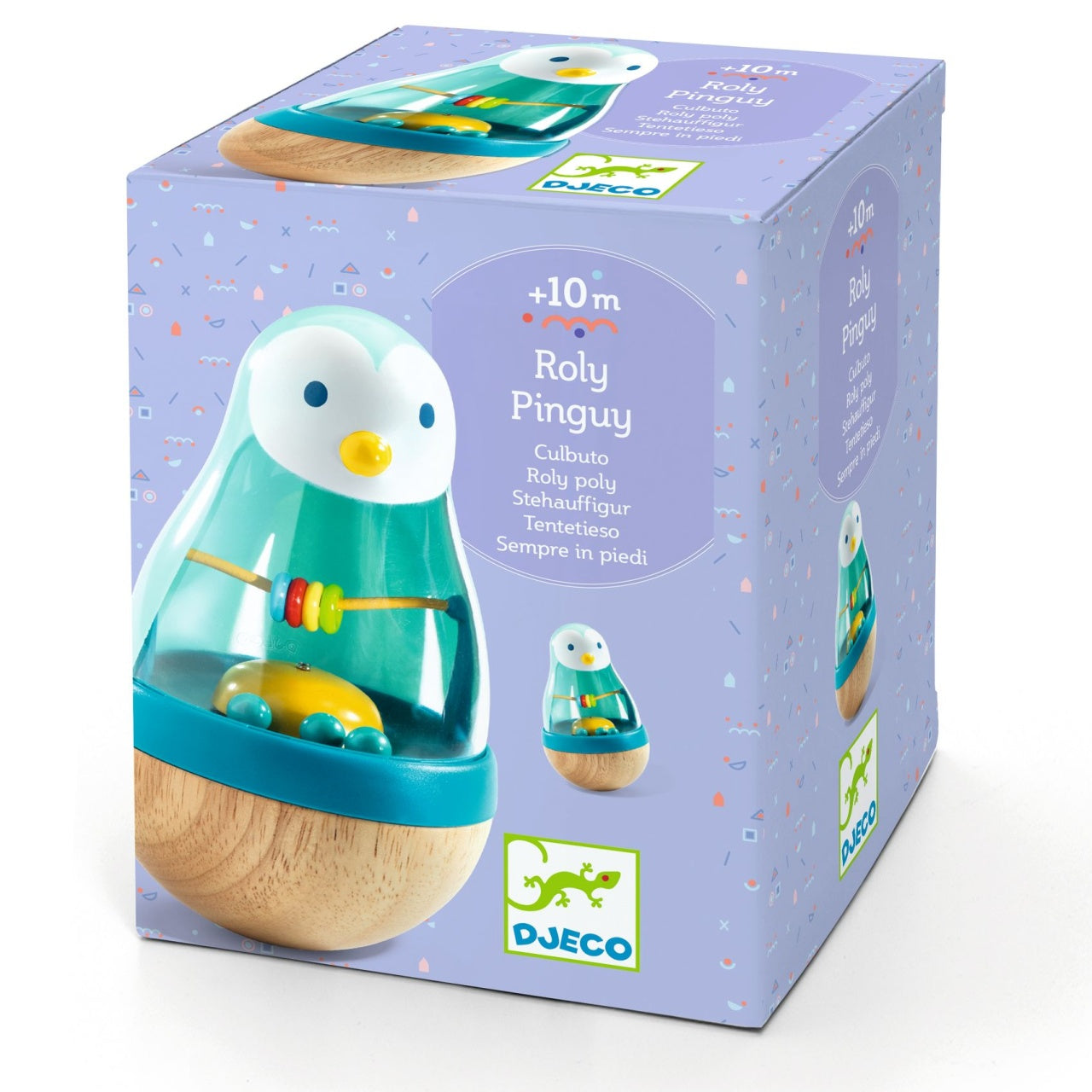 Jucarie bebe Roly Pingui, Djeco
