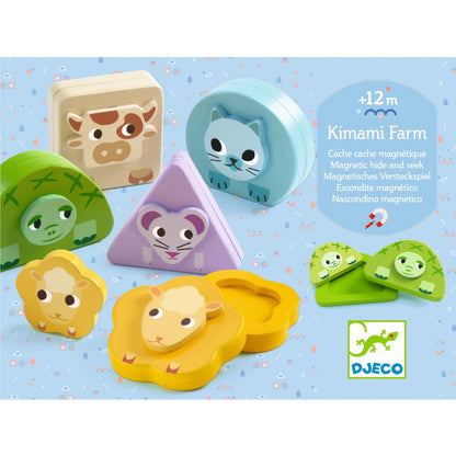 Jucarie educativa bebe Kimami Farm, Djeco