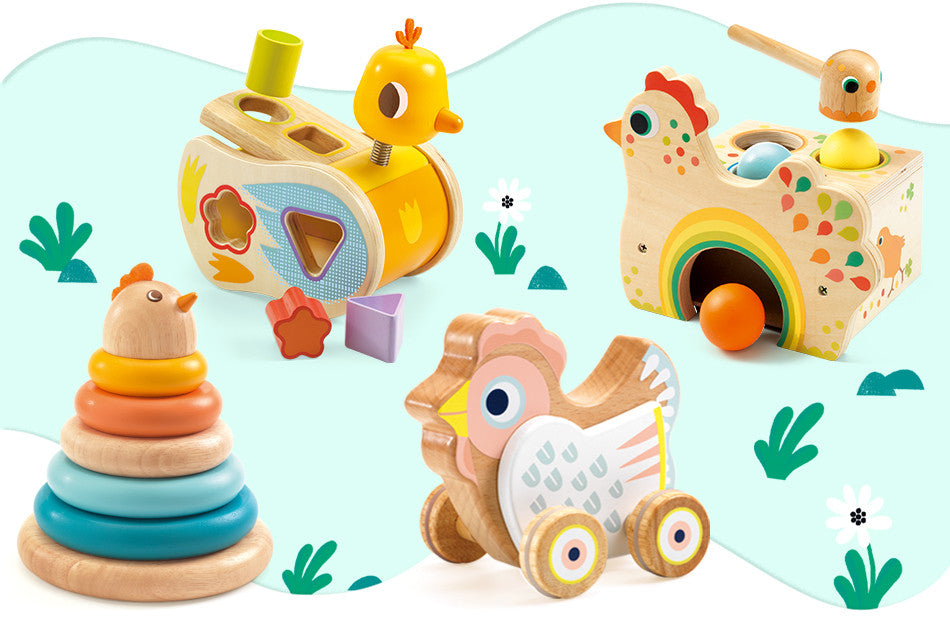 Jucarie Montessori Turn puisor, Djeco