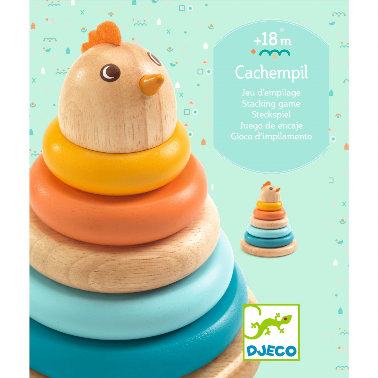 Jucarie Montessori Turn puisor, Djeco