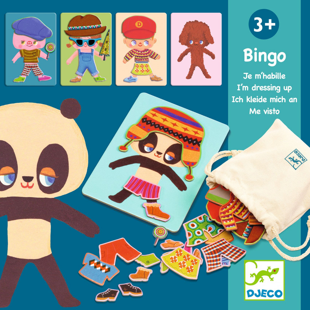 Jucarii Jocuri educative Dress Up Bingo, Djeco