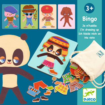 Jucarii Jocuri educative Dress Up Bingo, Djeco