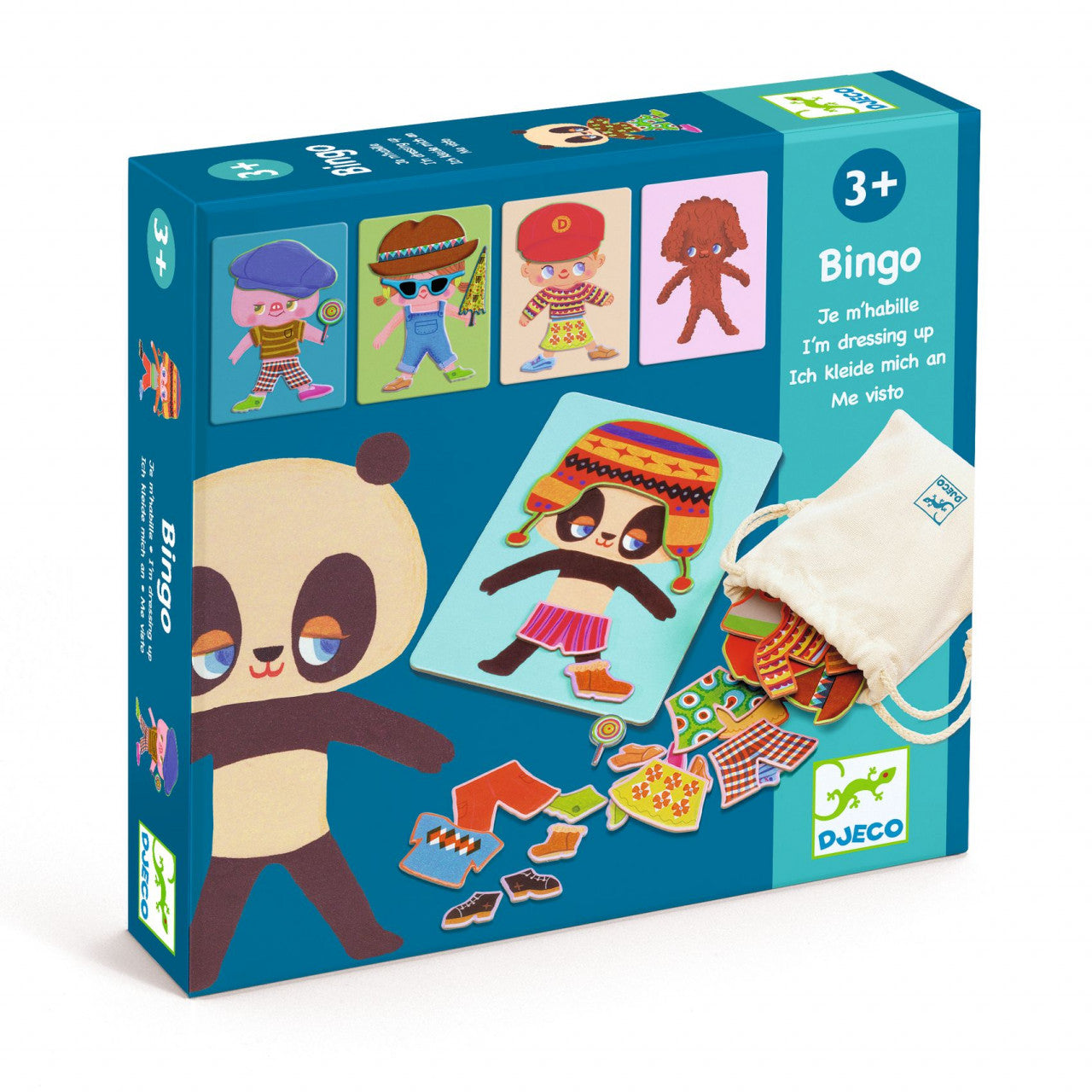 Jucarii Jocuri educative Dress Up Bingo, Djeco