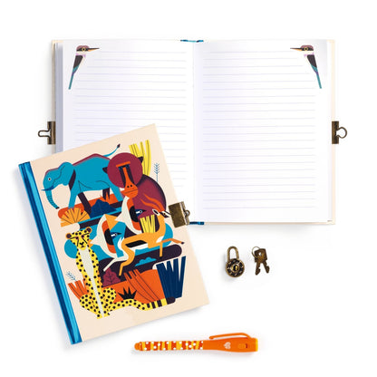 Jurnal secret cu pix magic Owen, Djeco