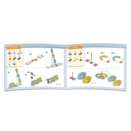 Kit STEM de construit cu tuburi flexibile, Gigo Toys