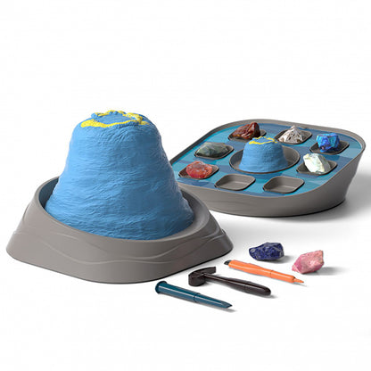 Kit STEM de excavare pietre prețioase din &quot;Marea gaură albastră&quot; Belize, TopBright