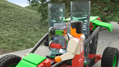Kit STEM Masina alimentata cu hidrogen, Fischertechnik
