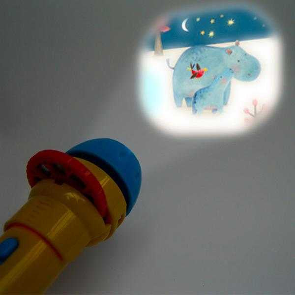 Lanterna cu povesti Mama cu puiul, Moulin Roty