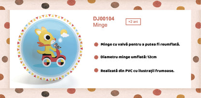 Minge Cursa cu animale, Djeco