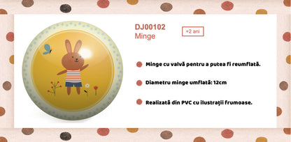 Minge Iepuras si pisicuta, Djeco