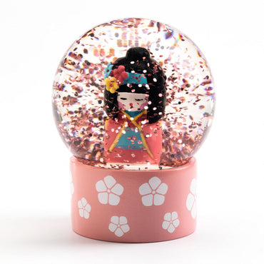 Mini glob cu zapada So cute, Djeco Balerina
