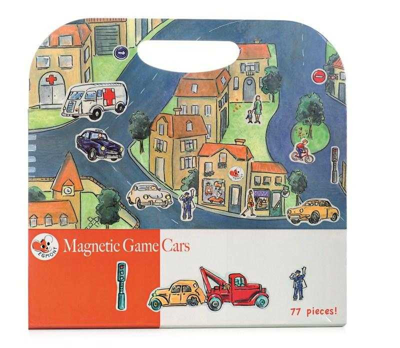 Orasul cu masini, set magnetic, Egmont Toys
