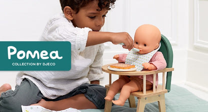 Papusa bebelus Baby Green, Djeco