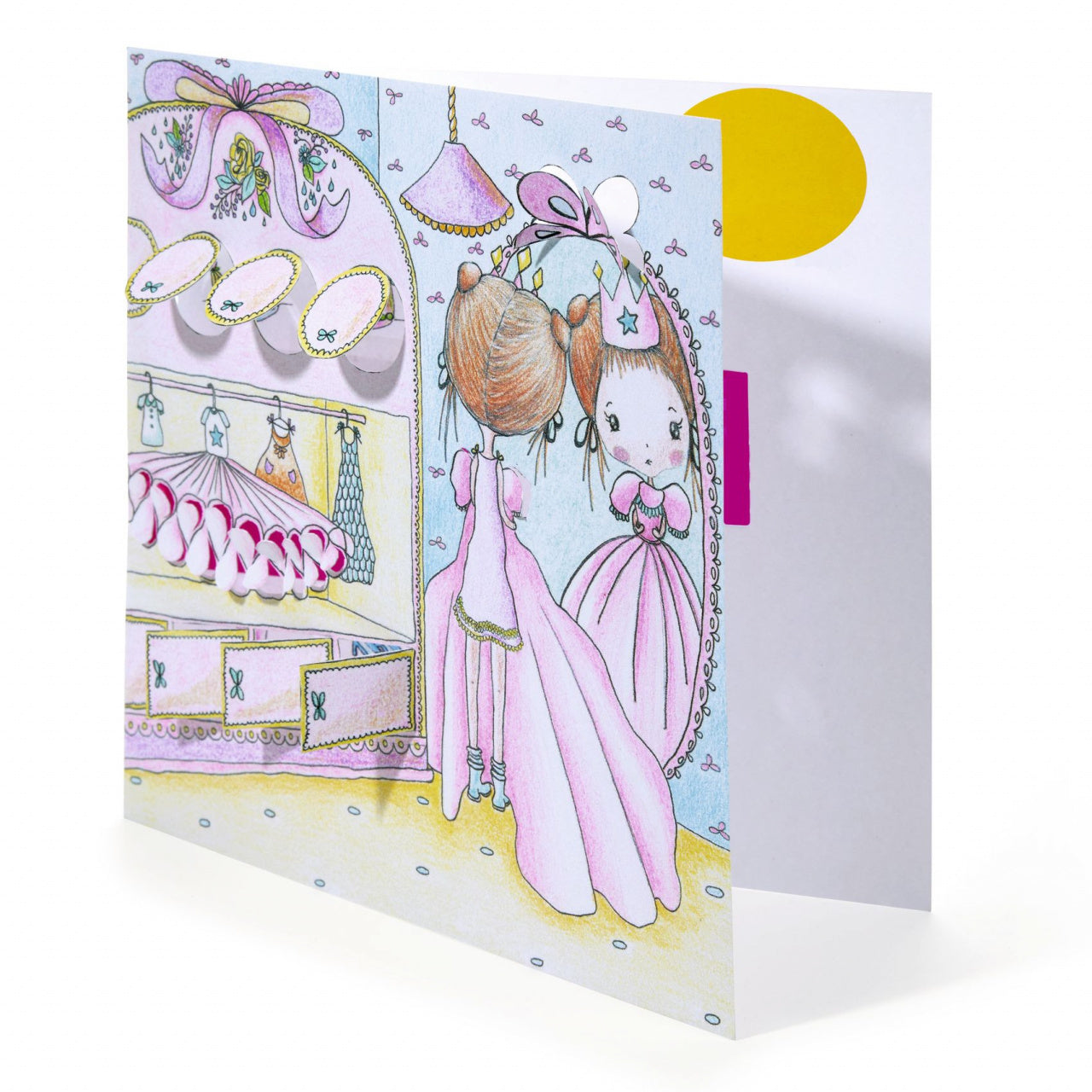 Planse de colorat Surprizele lui Pupi, Djeco