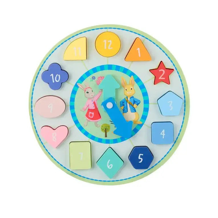 Puzzle ceas Peter Rabbit™, Orange Tree Toys