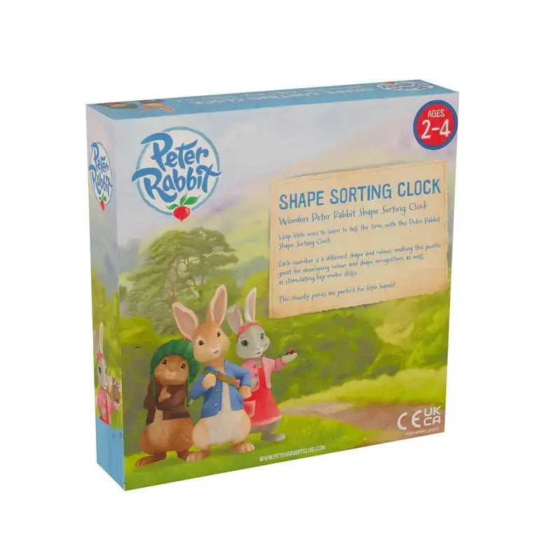 Puzzle ceas Peter Rabbit™, Orange Tree Toys
