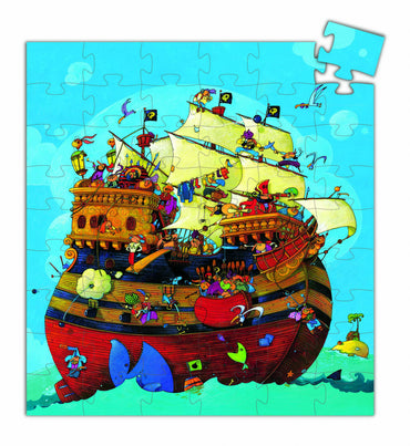 Puzzle Corabia Barbarossa, Djeco