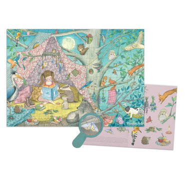 Puzzle de observatie Casuta secreta, Moulin Roty