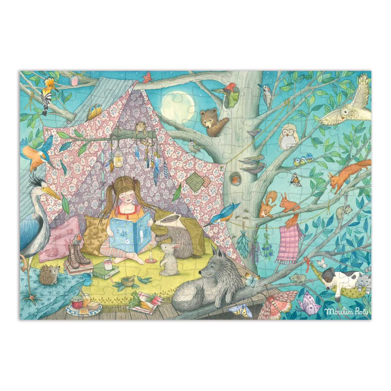 Puzzle de observatie Casuta secreta, Moulin Roty