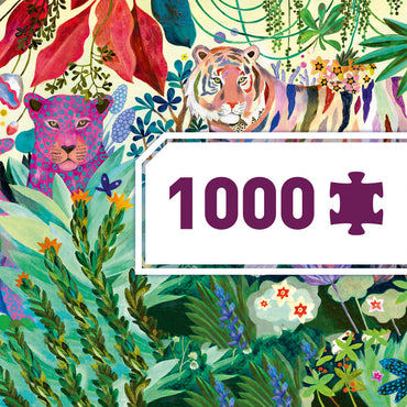 Puzzle galerie Tigrii curcubeu, Djeco