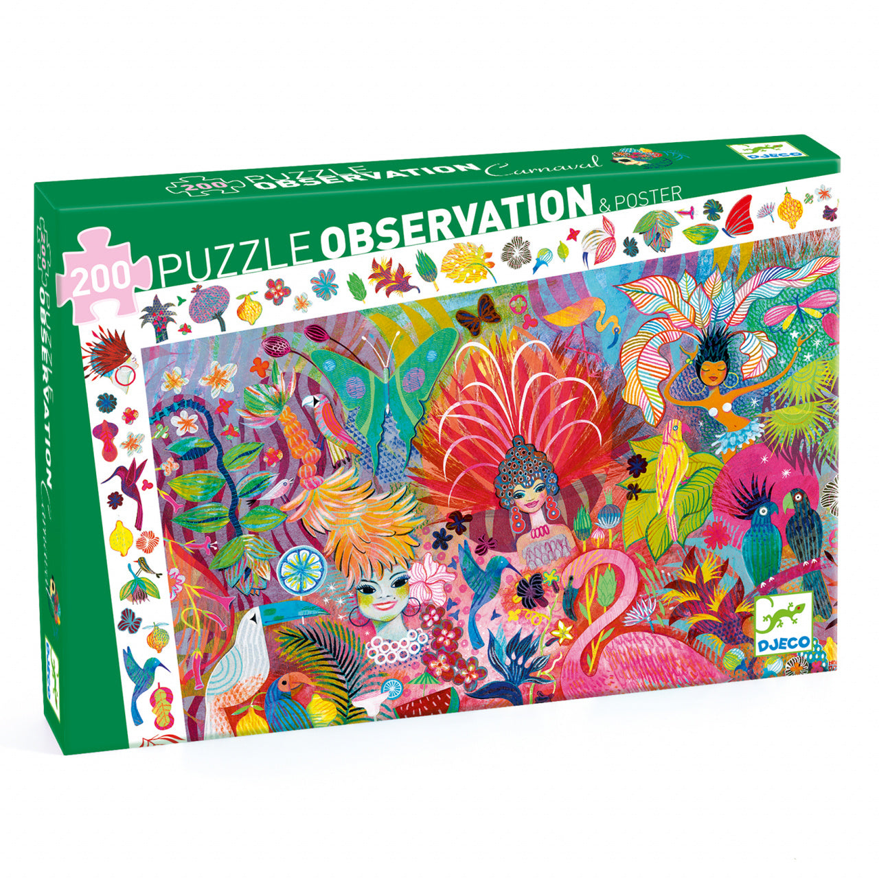 Puzzle observatie Carnavalul de la Rio, Djeco